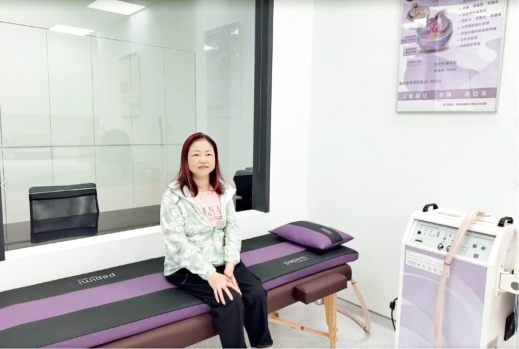 女性患者長期腳痛療程第二次即恢復行走功能